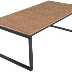 Veke Ilma Ruokapöytä 200x100 Cm Musta/ruskea 11 Veke Ilma Ruokapöytä 200x100 Cm Musta/ruskea -Veke Myymälä ilma ruokapoyta mustaruskea3