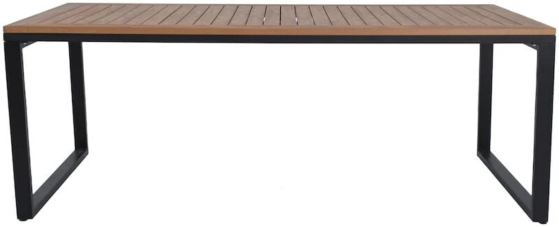 Veke Ilma Ruokapöytä 200x100 Cm Musta/ruskea 5 Veke Ilma Ruokapöytä 200x100 Cm Musta/ruskea - Image 5