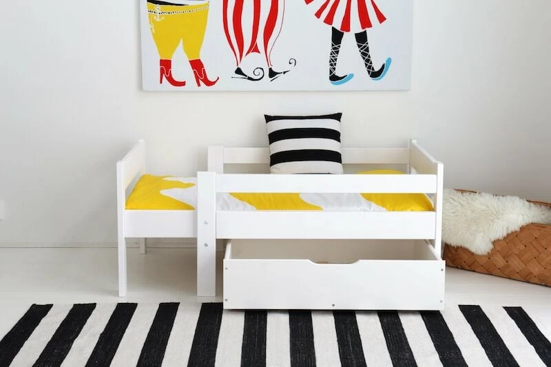 Veke Emma Jatkettava Lastensänky Valkoinen 5 Veke Emma Jatkettava Lastensänky Valkoinen - Image 5