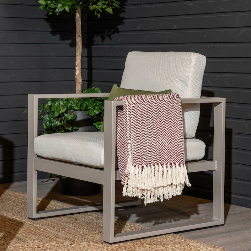 Veke Kallas Nojatuoli Greige, Hiekka Pehmusteet 5 Veke Kallas Nojatuoli Greige, Hiekka Pehmusteet - Image 5