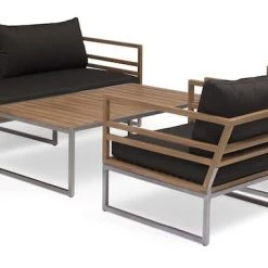 Hillerstorp Kaxheden Nojatuoli Alumiini/tiikki -Veke Myymälä kaxheden 79701 79703 7971380 01