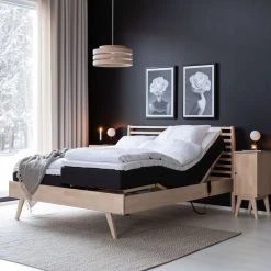 Kiteen Notte-Unia 100 Moottorisänkypaketti 160x200 Cm Koivu Luonnonväri -Veke Myymälä kiteen notte moottorisankypaketti 160x200cm web 9