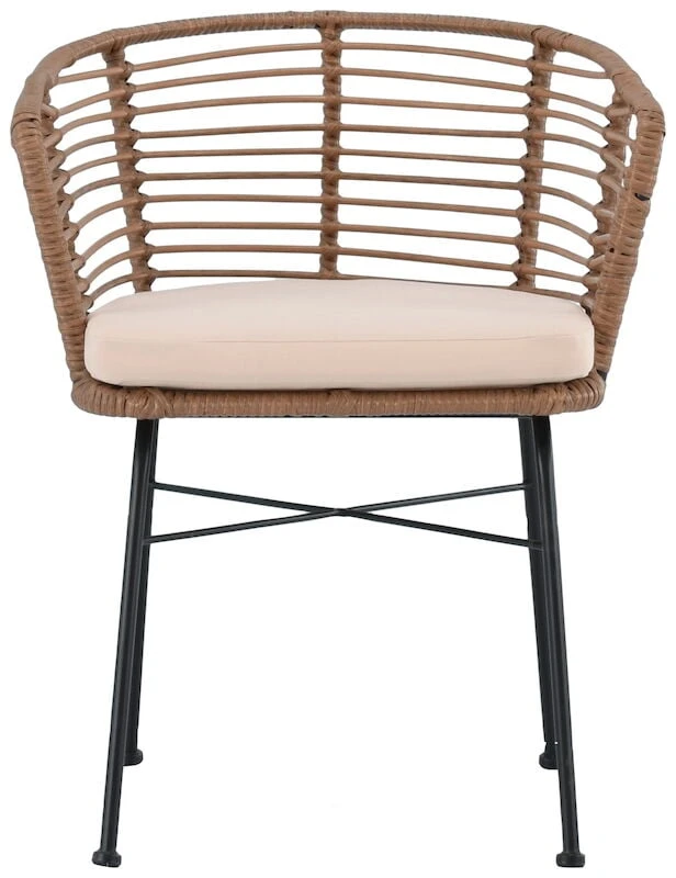 Veke Lehmus Tuoli Luonnonväri, Mustat Jalat 6 Veke Lehmus Tuoli Luonnonväri, Mustat Jalat - Image 6