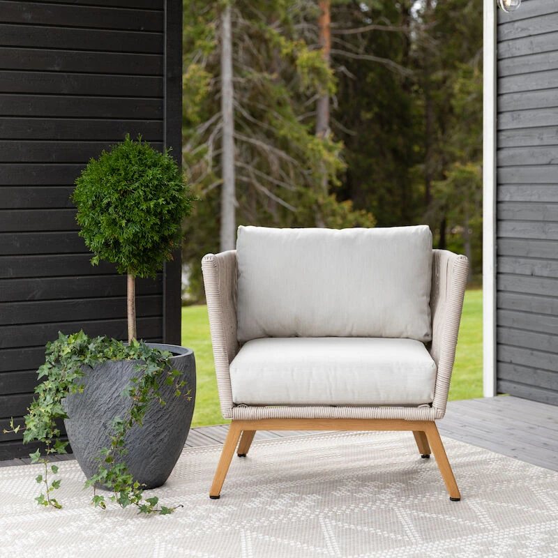 Veke Loiste Nojatuoli Hiekka 6 Veke Loiste Nojatuoli Hiekka - Image 6