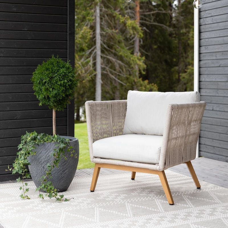 Veke Loiste Nojatuoli Hiekka 4 Veke Loiste Nojatuoli Hiekka - Image 4