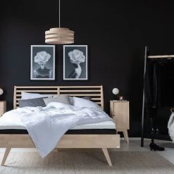 Kiteen Notte-Unia 100 Sänkypaketti 160x200 Cm Koivu Luonnonväri -Veke Myymälä notte sanky 160x200cm koivu unia 100 joustinpatjapaketti 160x200 cm web 5