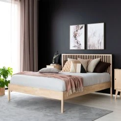 Veke Rima Sänky 160x200 Cm Koivu Luonnonväri -Veke Myymälä rima sanky 160x200cm web 20