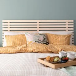 Veke Säleikkö Sängynpääty 180 Cm Lakattu Koivu -Veke Myymälä saleikko sangynpaaty 160cm koivu web 19