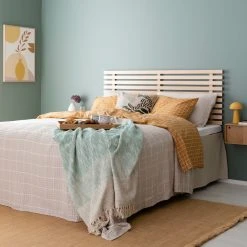 Veke Säleikkö Sängynpääty 180 Cm Lakattu Koivu -Veke Myymälä saleikko sangynpaaty 160cm koivu web 22