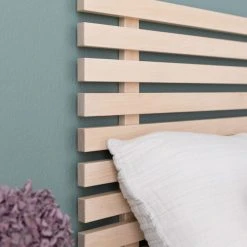 Veke Säleikkö Sängynpääty 180 Cm Lakattu Koivu -Veke Myymälä saleikko sangynpaaty 160cm koivu web 5