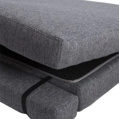 Kiteen Notte Taittopatja 75x190 Cm Harmaa -Veke Myymälä taittopatja harmaa 190cm ja 200cm 2 1