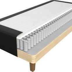 Unia 100 Runkopatjapaketti 80x200 Cm, 5cm Prof Vm, Metallijalat