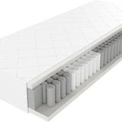 Unia 600 Joustinpatja 80x200 Cm L Valkoinen