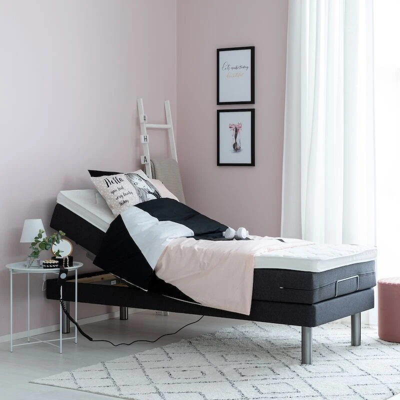 Unia 100 Moottorisänkypaketti 80x200 Cm, 5cm Prof Vm, Metallijalat 3 Unia 100 Moottorisänkypaketti 80x200 Cm, 5cm Prof Vm, Metallijalat - Image 3