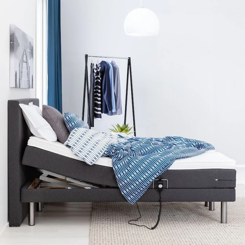 Unia 100 Moottorisänkypaketti 160x200 Cm, 5cm Prof Vm, Metallijalat 6 Unia 100 Moottorisänkypaketti 160x200 Cm, 5cm Prof Vm, Metallijalat - Image 6