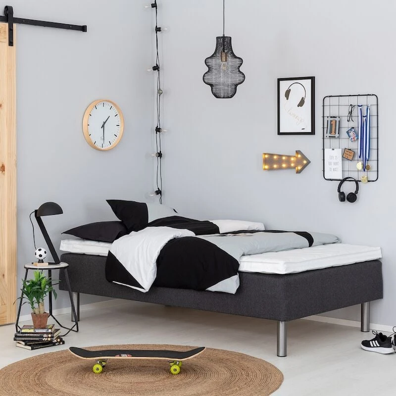 Unia 100 Runkopatjapaketti 120x200 Cm, 5cm Prof Vm, Metallijalat 2 Unia 100 Runkopatjapaketti 120x200 Cm, 5cm Prof Vm, Metallijalat - Image 2