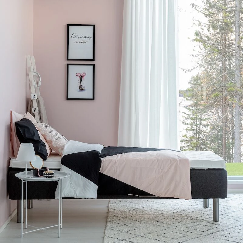 Unia 100 Runkopatjapaketti 80x200 Cm, 5cm Prof Vm, Metallijalat 2 Unia 100 Runkopatjapaketti 80x200 Cm, 5cm Prof Vm, Metallijalat - Image 2