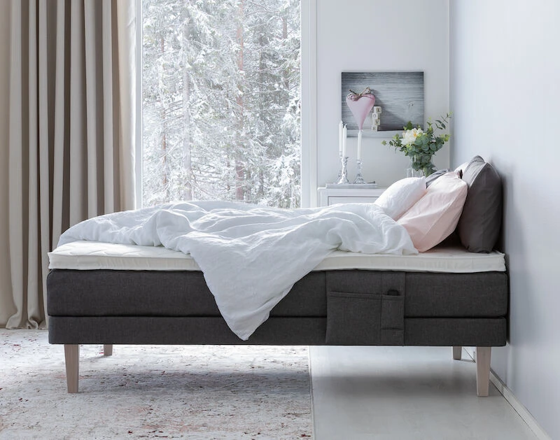 Unia 300 Moottorisänkypaketti 120x200 Cm L T.harmaa, 8cm Prof Vm, Jalat 23cm Roy 1 Unia 300 Moottorisänkypaketti 120x200 Cm L T.harmaa, 8cm Prof Vm, Jalat 23cm Roy