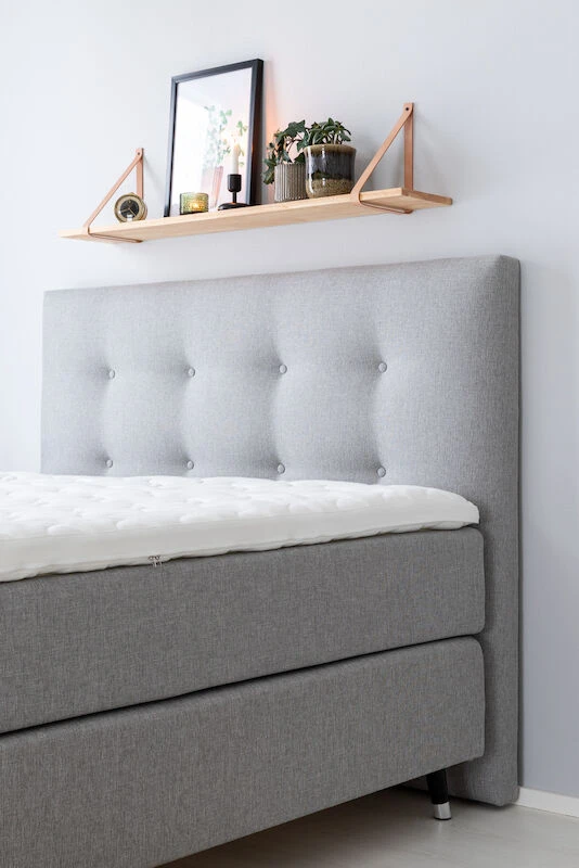 Unia 600 Jenkkisänkypaketti 160x200 Cm M/L V.harmaa, 8cm Prof Vm, Jalat 14cm Vio 6 Unia 600 Jenkkisänkypaketti 160x200 Cm M/L V.harmaa, 8cm Prof Vm, Jalat 14cm Vio - Image 6