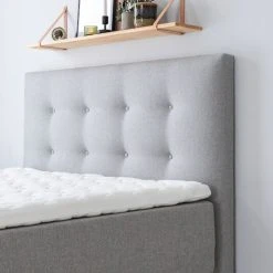 Unia 600 Runkopatjapaketti 160x200 Cm M V.harmaa, 8cm Prof Vm, Jalat 23cm Viona -Veke Myymälä unia 600 runkopatjapaketti 160cm vaaleanharmaa lahikuva web