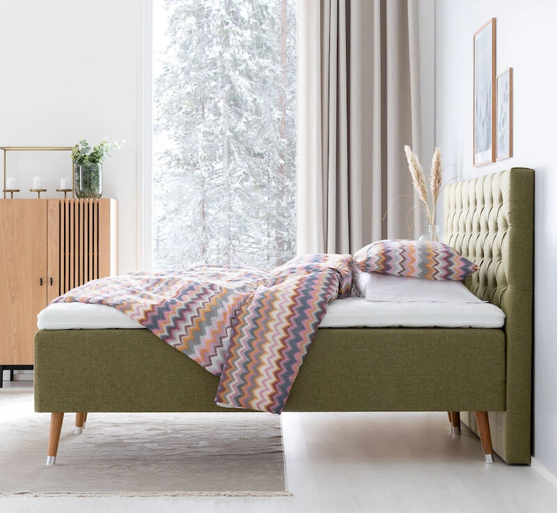 Unia 900 Runkopatjapaketti 160x200 Cm M/L Vihreä, Unia 600 Pp, J 23 Cm Viona Tam 3 Unia 900 Runkopatjapaketti 160x200 Cm M/L Vihreä, Unia 600 Pp, J 23 Cm Viona Tam - Image 3