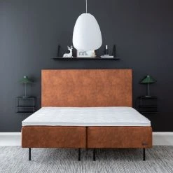 Unia Copenhagen Runkopatjapaketti 160x200 Cm L Konjakinruskea 5 Cm Profiloidull