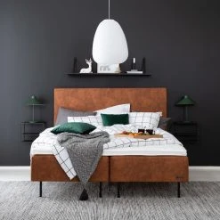 Unia Copenhagen Runkopatjapaketti 160x200 Cm L Konjakinruskea 5 Cm Profiloidull -Veke Myymälä unia copenhagen runkopatjasanky web 7