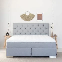 Unia Kulta Jenkkisänkypaketti 160x200 L HR35, Kulma Jaloilla, V.harmaa Fame 170 9 Unia Kulta Jenkkisänkypaketti 160x200 L HR35, Kulma Jaloilla, V.harmaa Fame 170 -Veke Myymälä unia kulta jenkkisankypaketti 180 vaaleanharmaa kulmajaloilla web 2 4