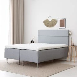 Unia Kulta Runkopatjapaketti 160x200 L/XL HR35, Shampanja Jalat, V.harmaa Fame 1