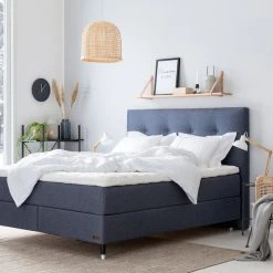 Unia Muoto Jenkkisänkypaketti 160x200 Cm L Sininen, Unia 600 Pp, Jalat 14 Cm Vio -Veke Myymälä unia muoto jenkkisankypaketti 160 1 web 16