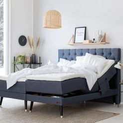 Unia Muoto Moottorisänkypaketti 180x200 Cm M/L Vaaleanharmaa, Unia 600 Pp, Jalat -Veke Myymälä unia muoto moottorisankypaketti 180 4 web