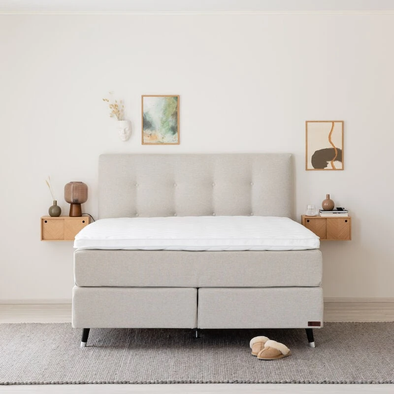 Unia Premium Sängynpääty 161x125 Cm Beige 3 Unia Premium Sängynpääty 161x125 Cm Beige - Image 3