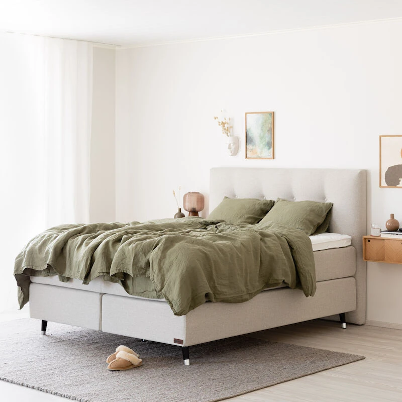 Unia Premium Sängynpääty 161x125 Cm Beige 6 Unia Premium Sängynpääty 161x125 Cm Beige - Image 6