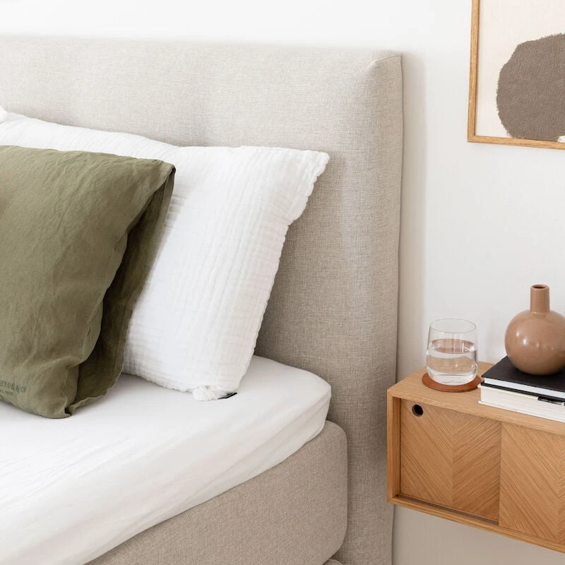 Unia Premium Sängynpääty 161x125 Cm Beige 2 Unia Premium Sängynpääty 161x125 Cm Beige - Image 2