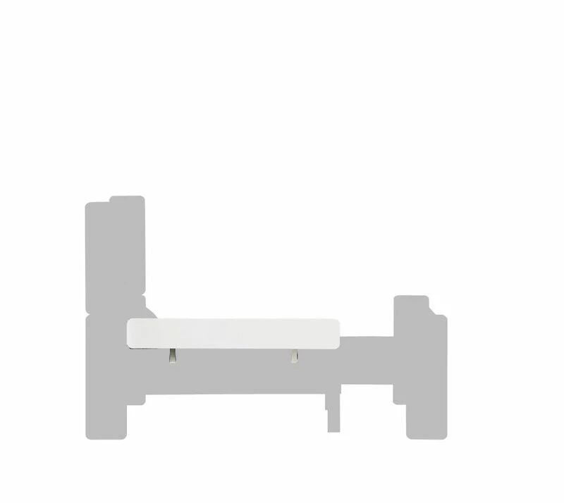 Unipuu Lisäturvalaita Kahdella Raudalla, Valkoinen 3 Unipuu Lisäturvalaita Kahdella Raudalla, Valkoinen - Image 3