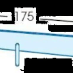 Unipuu (pitkä) Turvalaita Kerrossänkyyn, Valkoinen