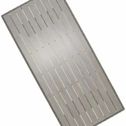 Vila Orust Puutarhapöytä 140x74 Cm Harmaa Polyrottinki/alumiini